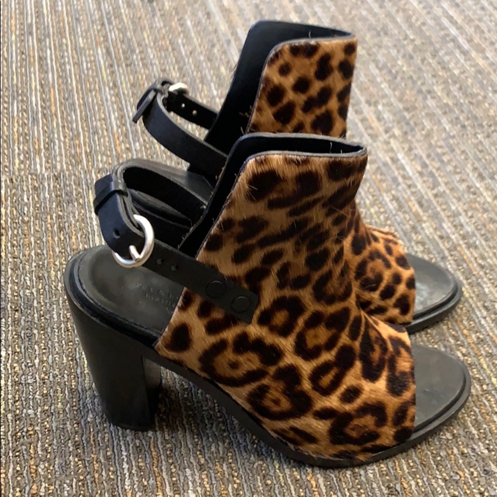 Rag & bone leopard print booties